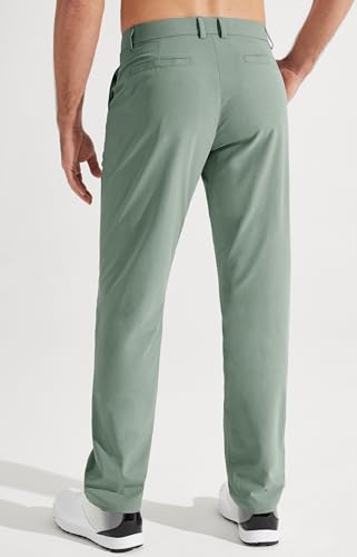 Men's Stretch Golf Pants Lightweight Casual Work Trousers