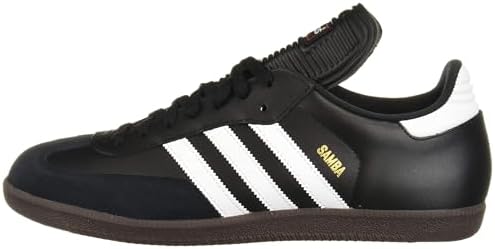 Men's Samba Classic Indoor Soccer Shoes Leather Upper