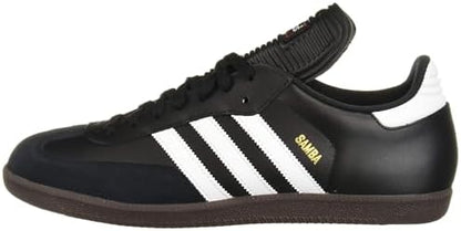 Men's Samba Classic Indoor Soccer Shoes Leather Upper