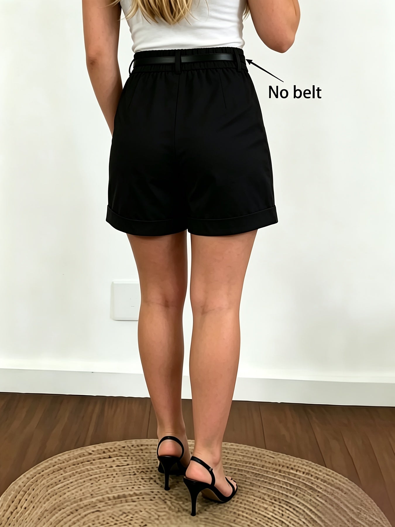 Women’s Slim Fit Casual Solid Color Summer Shorts with Pockets
