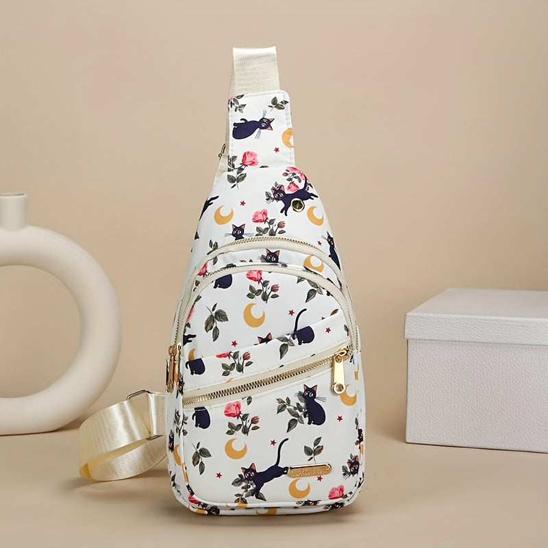 Women's Chest Bag, Large Capacity Crossbody Bag - Ayq