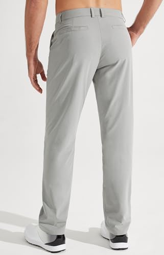 Men's Stretch Golf Pants Lightweight Casual Work Trousers