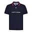 Tommy Hilfiger Boys' Short Sleeve Polo Shirt – Soft Pique Fabric
