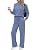 Ekouaer Women's Mock Neck Lounge Set with Wide Leg Pants