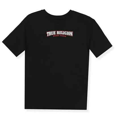 True Religion տղաների գրաֆիկական բամբակյա շապիկ՝ ոճային, ամենօրյա