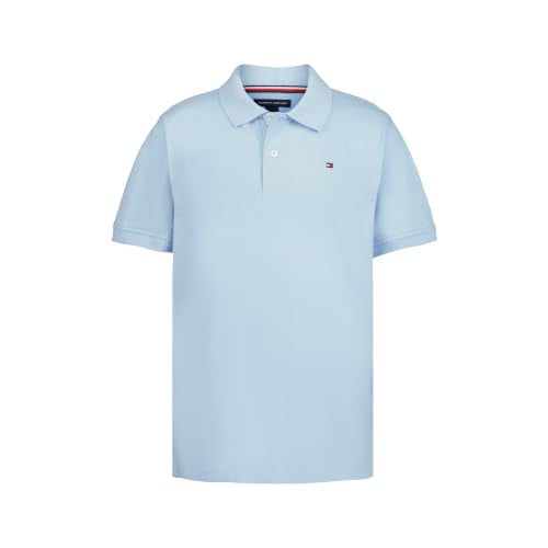 Tommy Hilfiger Boys' Short Sleeve Polo Shirt – Soft Pique Fabric