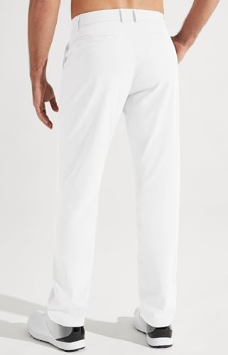 Men's Stretch Golf Pants Lightweight Casual Work Trousers
