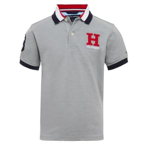 Tommy Hilfiger Boys' Short Sleeve Polo Shirt – Soft Pique Fabric