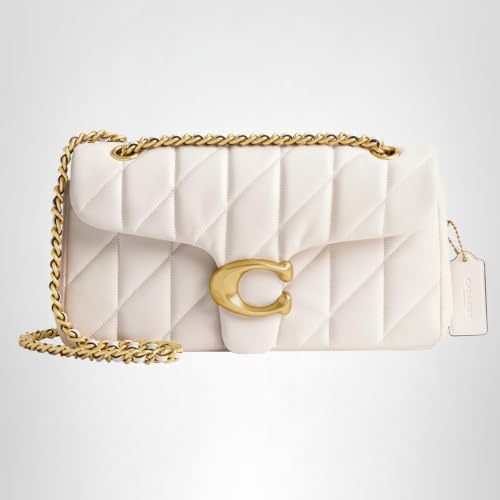 Coach Women's Quilted Tabby Leather Shoulder Bag