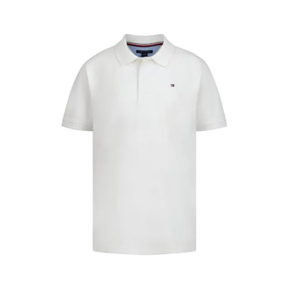 Tommy Hilfiger Boys' Short Sleeve Polo Shirt – Soft Pique Fabric