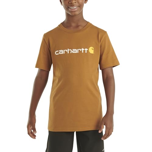 Carhartt Boys' Durable Cotton Logo T-Shirt