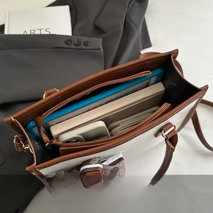 Կանացի ոճային և ընդարձակ պայուսակ, իդեալական է ճանապարհորդության համար, մինիմալիստական ​​դիզայնով և բարձրորակ զգացողությամբ