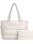 Lightweight Quilted Puffer Tote Bag for Women, Travel & Work