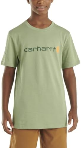 Carhartt Boys' Durable Cotton Logo T-Shirt
