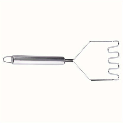 1 հատ Stainless Steel Wave Potato Masher - Իդեալական խոհանոցային բանջարեղենի և մրգային խյուսի համար, խոհանոցային պարագաներ | Ժամանակակից խոհանոցային գործիք | Երկարակյաց խոհանոցային սպասք