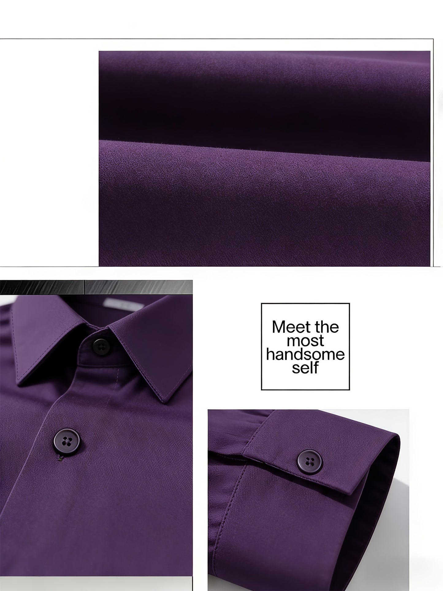 Men's Business Casual Two-Piece Suit with Lapel Shirt and Drawstring P