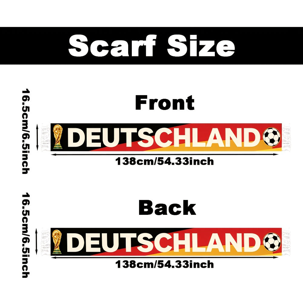 2026 FIFA US-Canada-Mexico World Cup Fan Scarf – Sports Style