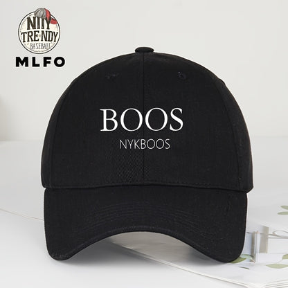 MLFO ամենօրյա «BOOS NYKBOOS» բեյսբոլի գլխարկ, թեթև պոլիեսթերից, կարգավորվող չափսերով, կոր եզրով, ձեռքով լվացվող, 5 գույն, Շնորհակալության օրվա և Հայրերի օրվա նախշերով