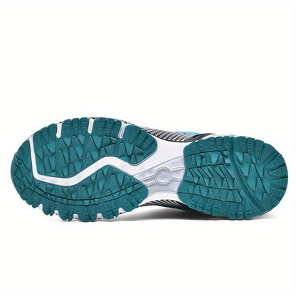 New Hot-Selling Men's Knitted Fabric Upper Sneakers Casual Men's Shoes Air Cushion Shoes - ayq