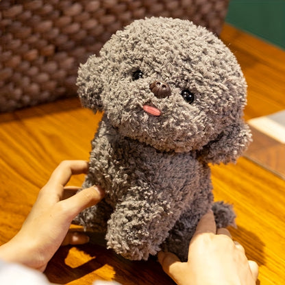 Creative Plush Toys, Adorable Teddy Bears Available in Two Colors, Perfect Gift, Non-Electric