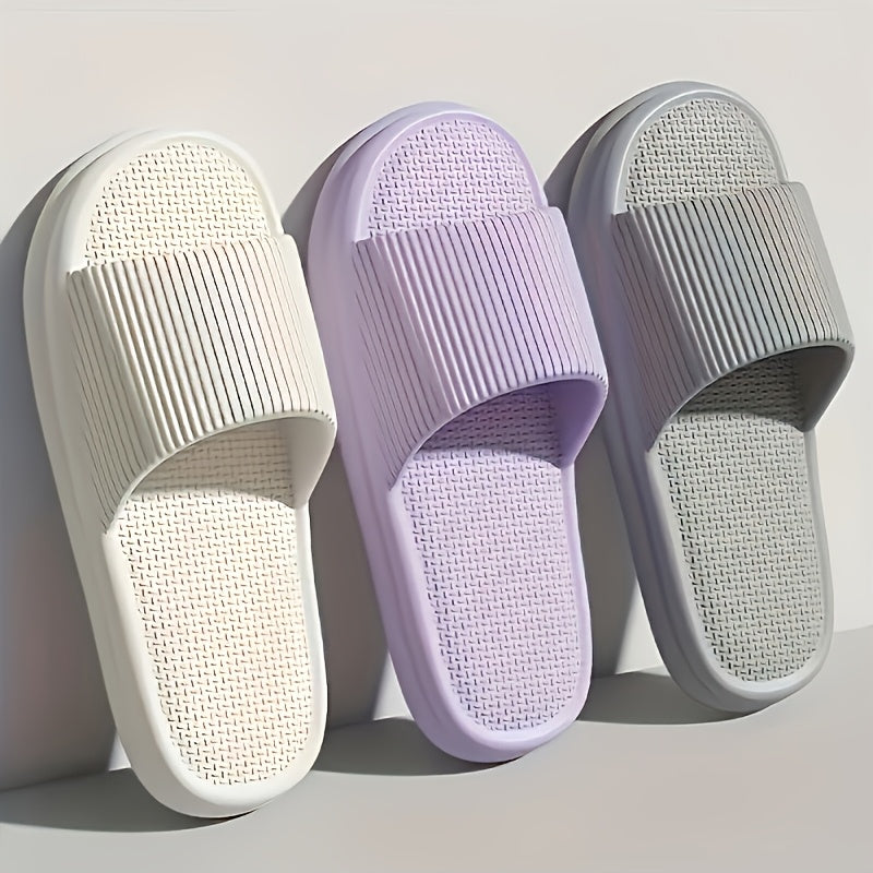 EVA Platform Slippers for Women and Men, Casual Non-Slip All-Season