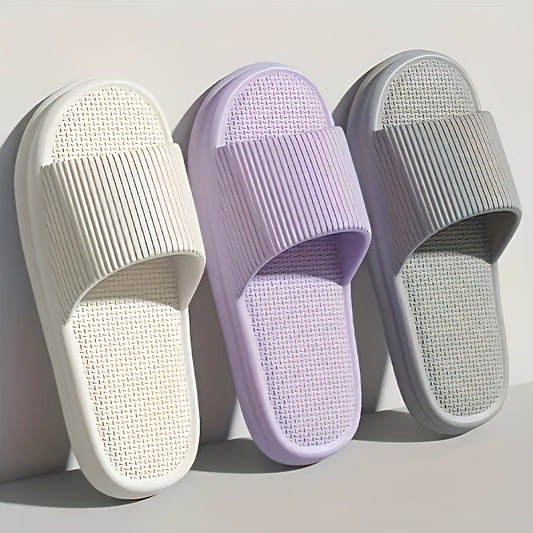 EVA Platform Slippers for Women and Men, Casual Non-Slip All-Season - ayq
