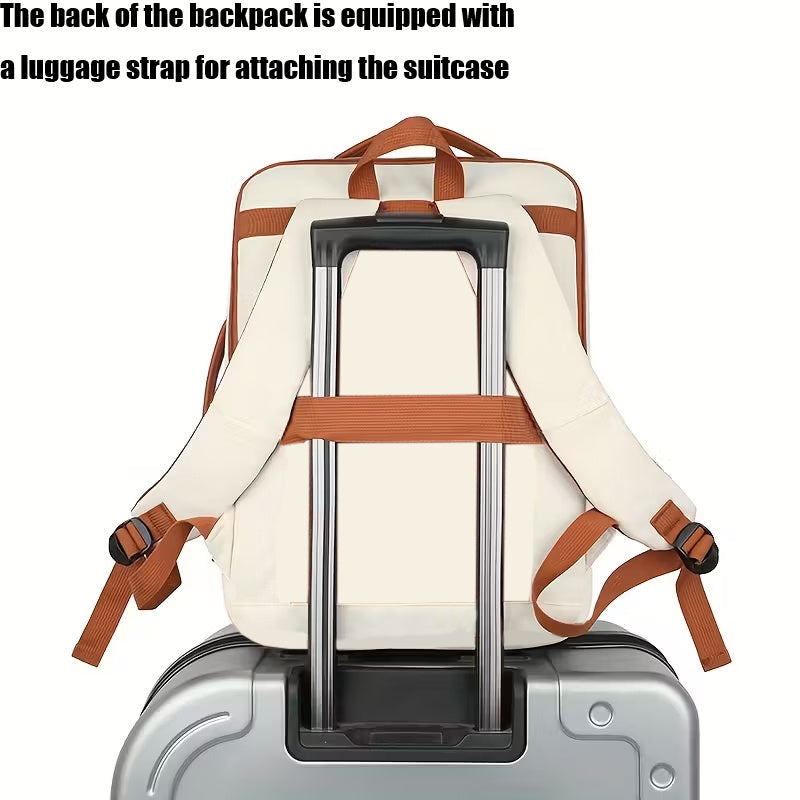 Laptop Backpack - a New Style Suitable for Spring And Summer, Ideal for Gifts, Featuring Multiple Pockets, Perfect for Commuting And Travel, Making It The Best Choice for Presents. [Zipper Direction Is Random] - ayq
