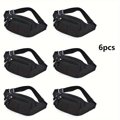 Fashion Canvas Outdoor Travel Waist Bag Casual Fanny Pack