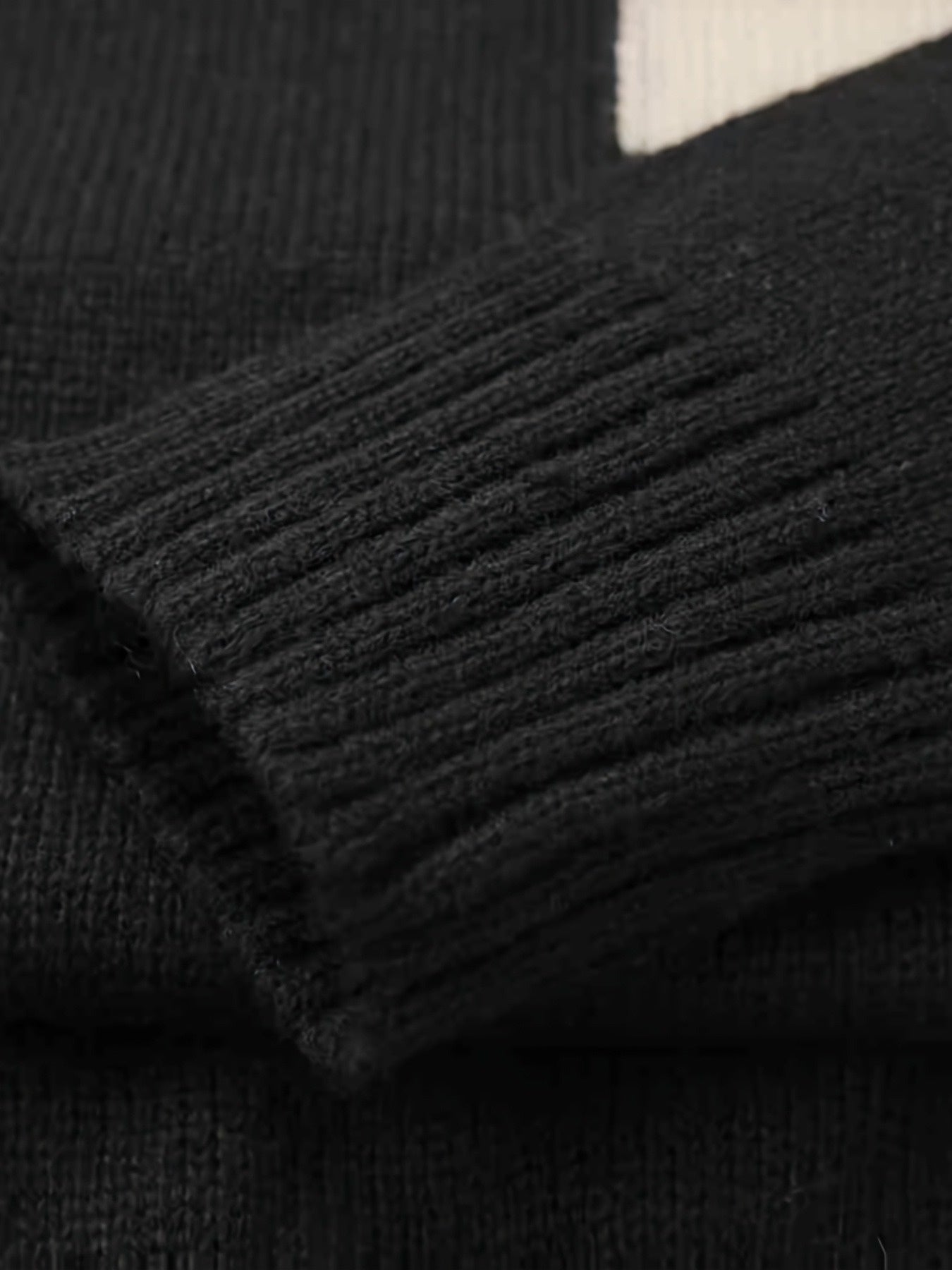 Men's Brown & Striped Sweater - Soft Round Neck Cable-Knit Winter Sweater with White Piping, Machine Washable Casual Pullover for Fall & Winter, Brown/Beige Horizontal Stripes, Ribbed Cuffs & Hem, Stylish Men's Sweater for Ev