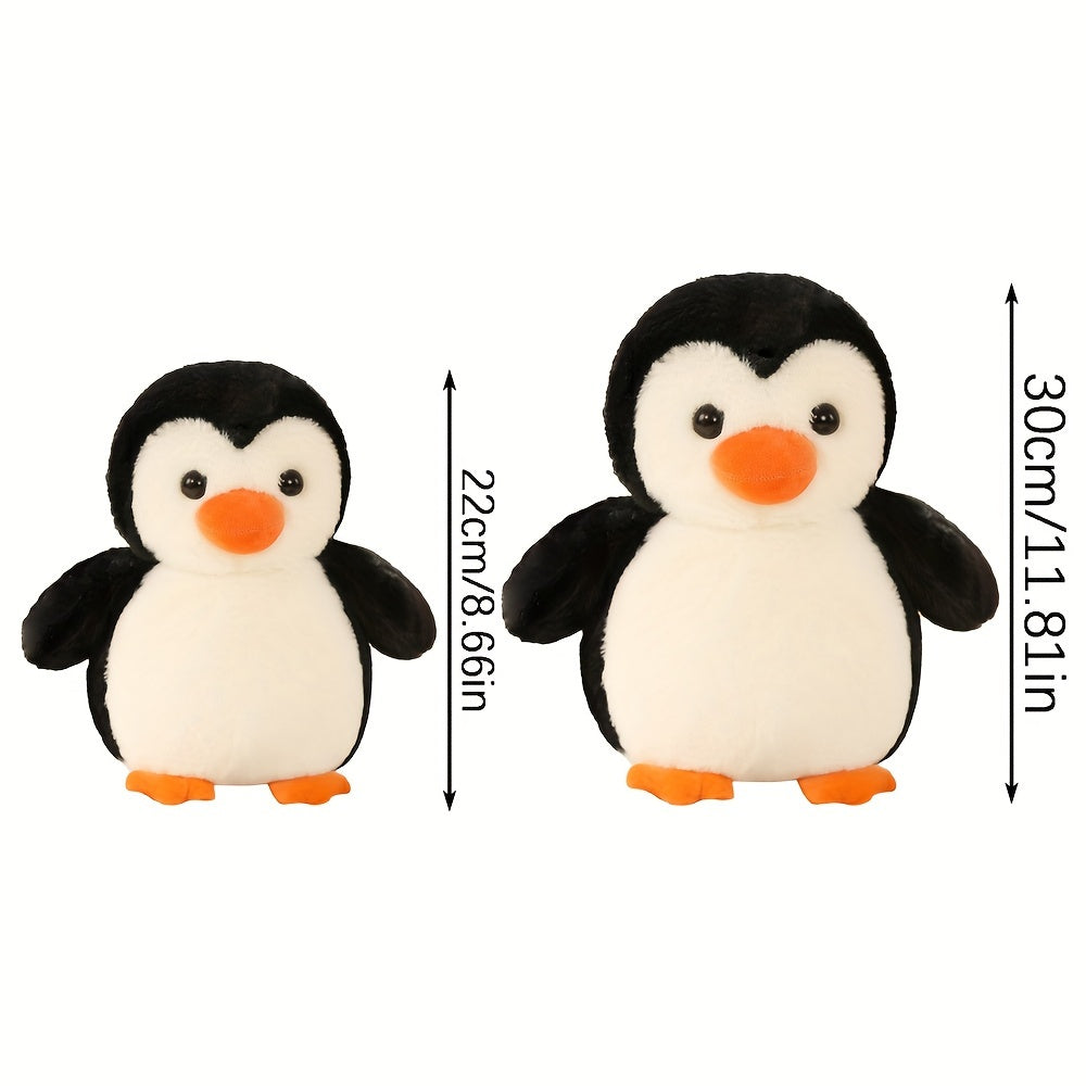 1pc Penguin Plush Toy, 22.0/30.0cm, Soft Polyester Stuffed Animal, Perfect Gift for Kids, Room Decor, Birthday, Christmas Present, Fun Companion