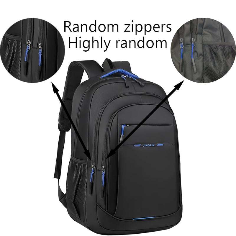 Leisure Backpack - Spring/Summer Universal, Autumn/Winter Simple Backpack, Thoughtful Gift Recommendation, Comfortable Carrying, Lightweight and Effortless, Suitable for Commuting and Various Life Scenarios [Zipper Direction - ayq