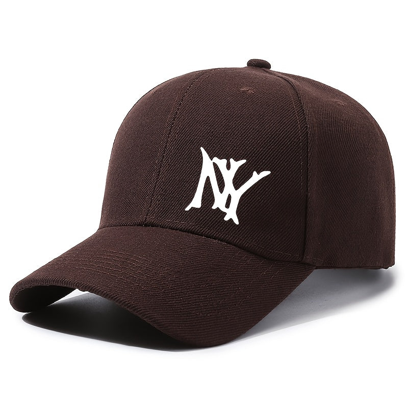 Unisex Adjustable Lightweight Polyester Baseball Cap with Buckle