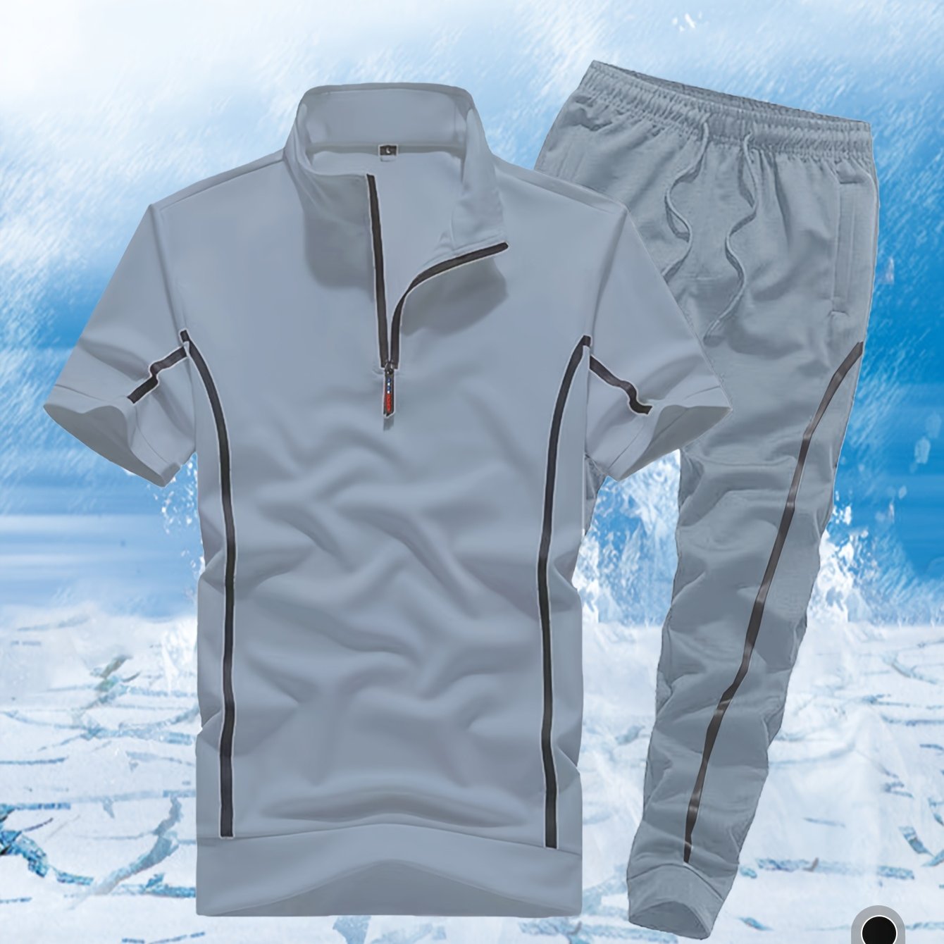 Casual Men's Summer New Loose Sportswear Set - ayq