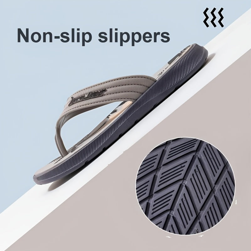 Men's Casual Non-Slip EVA Slides for Indoor & Outdoor Use