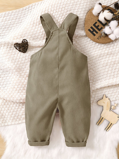Cute Baby Unisex Suspender Pants for Spring and Fall - ayq