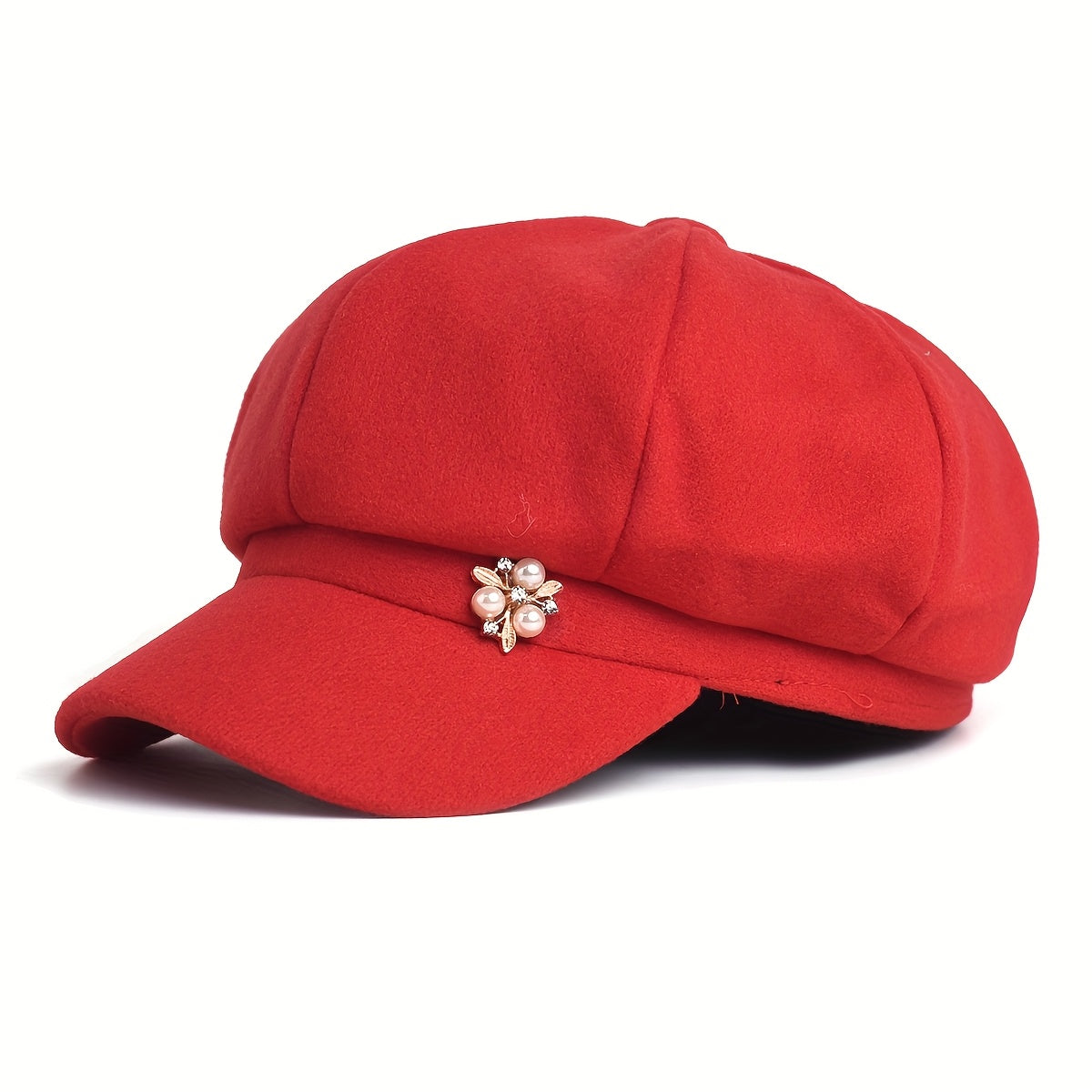 Women's Classic Warm Newsboy Beret Hat Lightweight Polyester