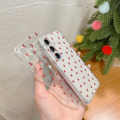 Spotted Love This high-quality TPU transparent protective case for Xiaomi 10T 11T 12LITE 14TPRO and POCO X3 X4 X5 POCO M3 M4 all-inclusive soft protective cover for Redmi 8 9 10 12C 14C NOTE8 9 10 11 12 13 Simple anti-fall Fo