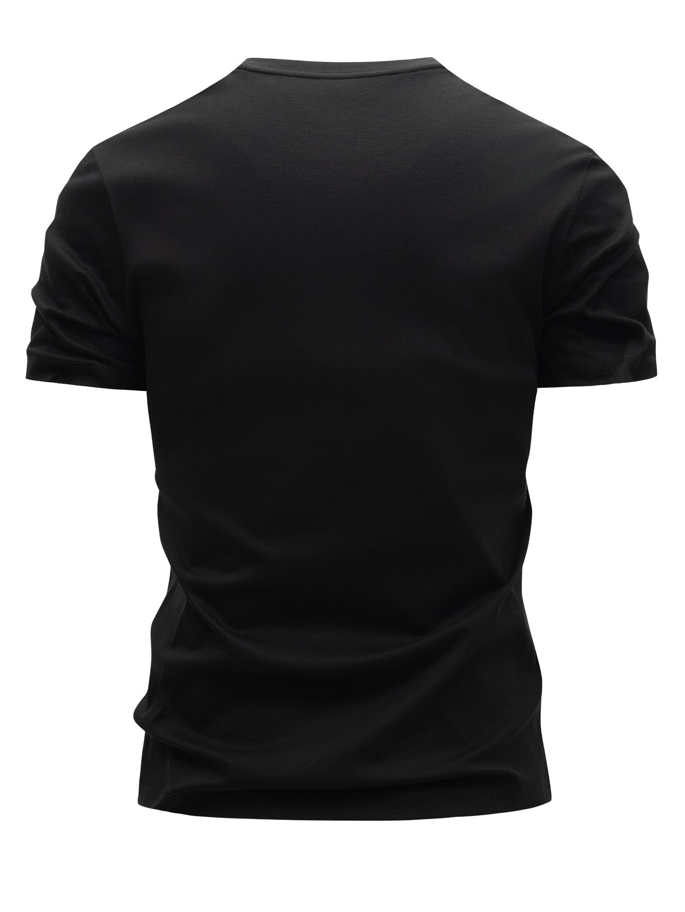 2pcs 100% Cotton Men's T-Shirts, Summer Short Sleeve Slim Fit Tops, Trendy Versatile Casual Basic Style with Minimalist CK Letter Print on Chest for  Flair - ayq