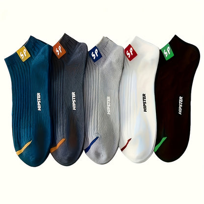 5/10/15/20/30 Pairs of "SP" Fashionable and Handsome Printed Fashion Sports Crew Socks - Comfortable and Breathable Low-top Socks Suitable for Men, Women and Teenagers, Suitable for Outdoor and Home Wear