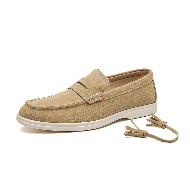 Men's All-Season Reversible Slip-On PU Dress Shoes