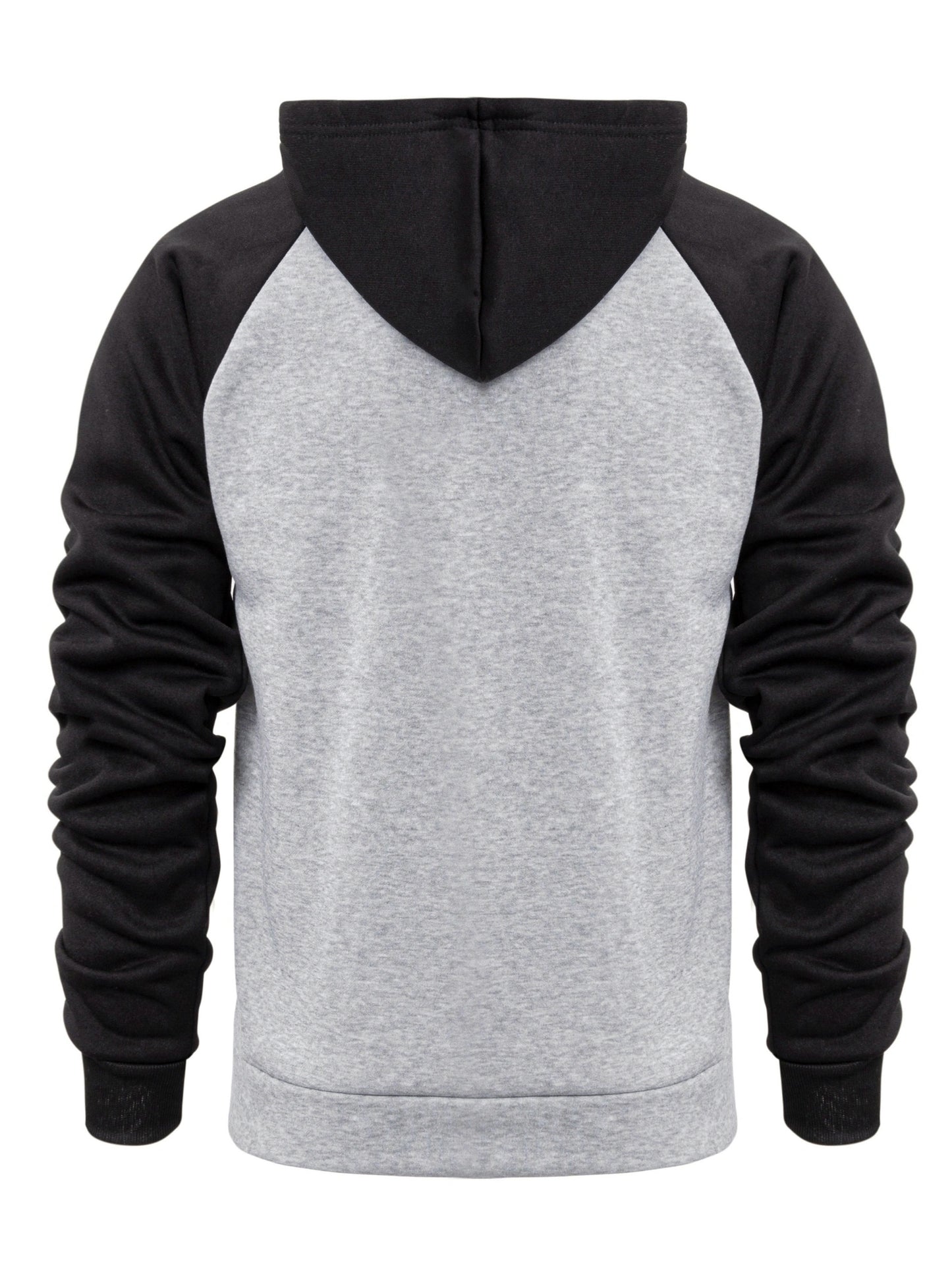 Տղամարդու գունավոր բլոկներով գլխարկով բաճկոն սպորտի և բացօթյա սպորտի համար, նորաձև հանգստի համար