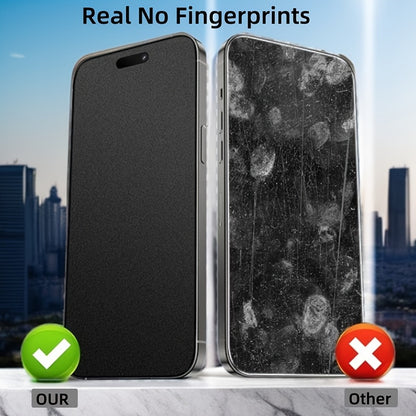 iPhone Privacy Frosted Ceramic Screen Protector & TPU Case Set