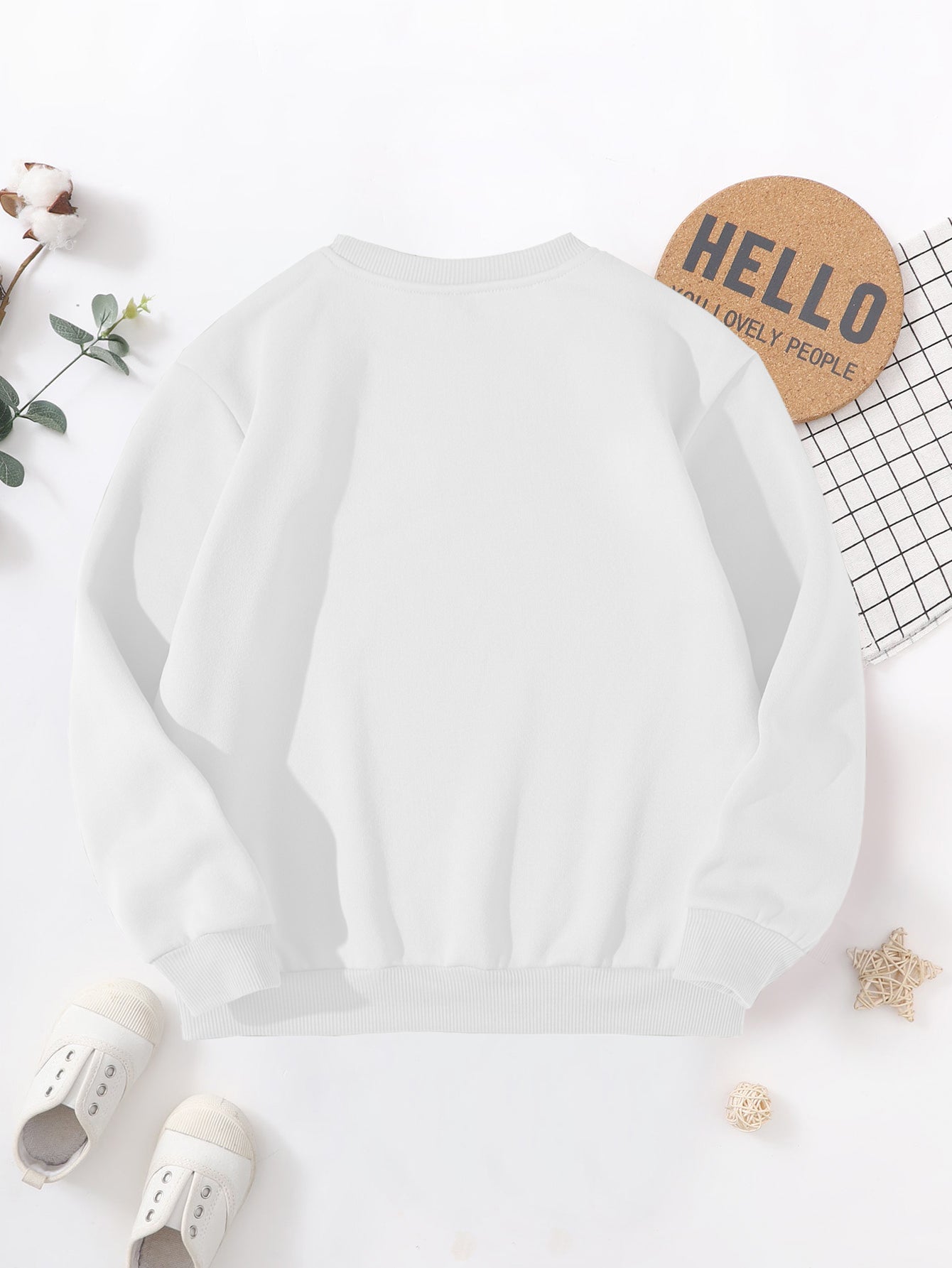 Boys' 2026 New Year Rocket & Fireworks Print Sweatshirt - Winter Warm Long Sleeve Sweater with 2026 Number Design, Casual Round Neck Pullover for Christmas & Parties ( to)