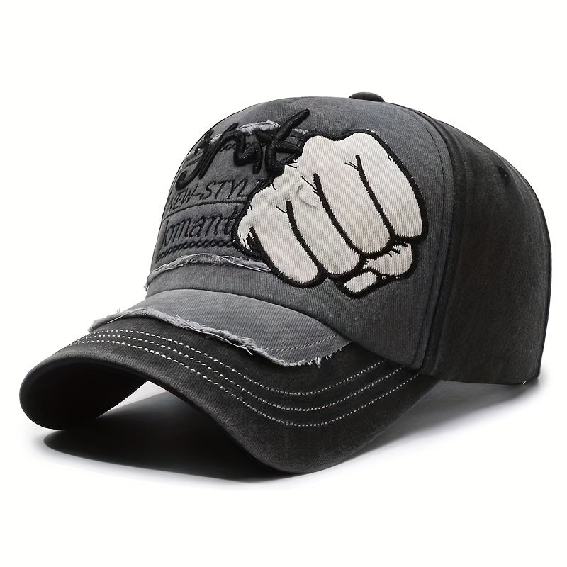 Unisex Vintage Cotton Baseball Cap for Spring and Summer