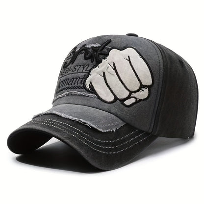 Unisex Vintage Cotton Baseball Cap for Spring and Summer