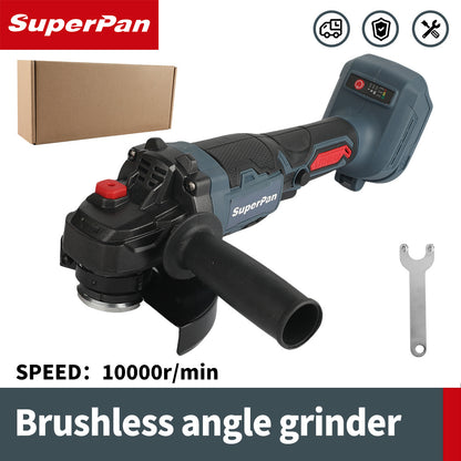 Professional Brushless Lithium Battery Angle Grinder 125mm Wheel