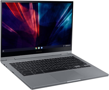 Samsung Electronics Galaxy Chromebook 2, 13.3” Intel Core I3-Processor, 128GB, 8GB RAM, Mercury Grey (2021 Model) - XE530QDA-KB1US