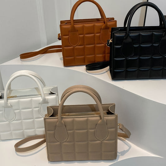 Նորաձև դրոշմված պայուսակ, նորաձև խաչաձև պայուսակ, կանանց համար նախատեսված առօրյա պայուսակ, ուսի պայուսակ և դրամապանակ