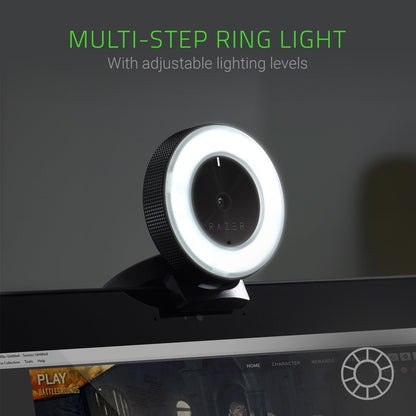 Razer Seiren X USB Streaming Microphone and Razer Kiyo Streaming Webcam