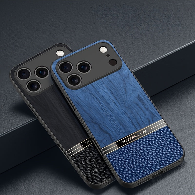 Shockproof Retro Style PC Phone Case for iPhone 18 Pro/Pro Max